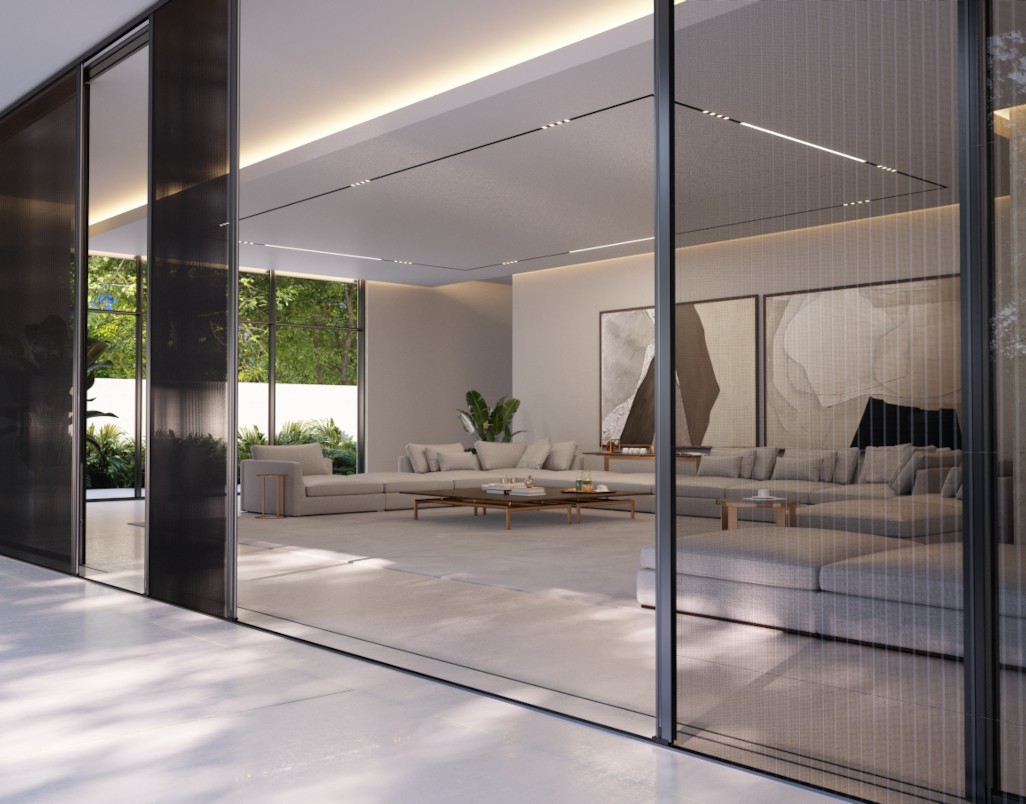 Plissee‑Insektenschutz mit Drahtseil und Rollenführung